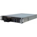 Inter-Tech IPC 2U-2408 Cтойка Черный, Нержавеющая сталь Inter-Tech IPC 2U-2408 Cтойка Черный, Нержавеющая сталь