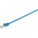 Fuj:tech CAT6A S/FTP network cable, 10 m, blue