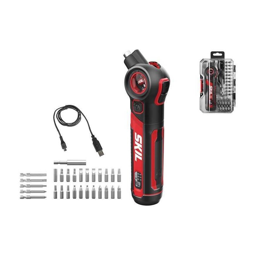 Skil_Red Cordless screwdriver Skil 2714GA, 4