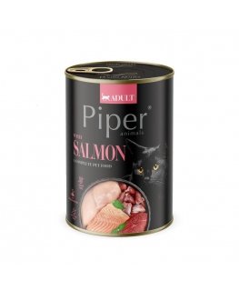 PIPER Animals with salmon - wet cat food - 400g