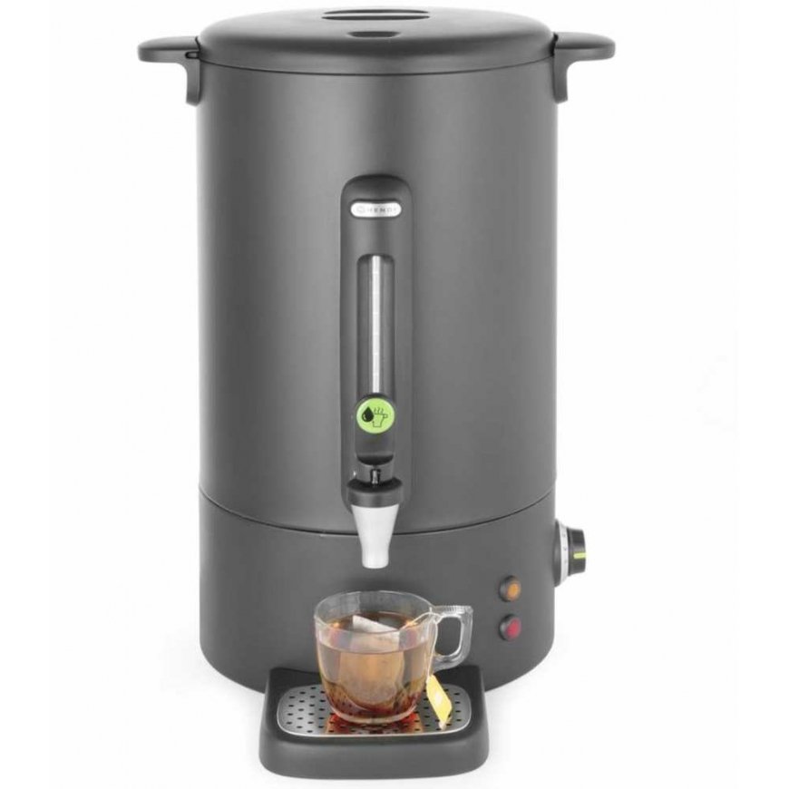 Kavos šildytuvas su nenulašančiu čiaupu juodu Concept Line 10 l - Hendi 211458 – 4