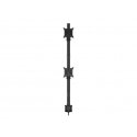Multibrackets M VESA Deskmount Officeline Dual Vertical Black Multibrackets M VESA Deskmount Officeline Dual Vertical Black