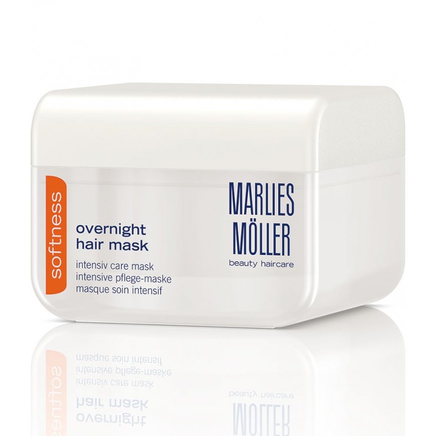 Marlies Möller Softness Overnight Hair Mask 125ml matu maska Sievietes