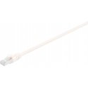 Fuj:tech CAT6A S/FTP -verkkokaapeli, 1 m, valkoinen Fuj:tech CAT6A S/FTP -verkkokaapeli, 1 m, valkoinen