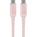 Fuj:tech USB-C to USB-C cable, 1m, pink Fuj:tech USB-C to USB-C cable, 1m, pink