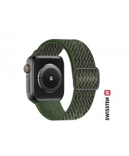 Swissten Nylon Band with Buckle for Apple Watch 42 / 44 / 45 / 49 mm