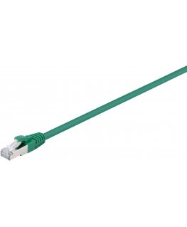 Fuj:tech CAT6A S/FTP -verkkokaapeli, 0.5 m, vihreä
