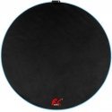 NanoRS RS171 Gaming Seat Mat with RGB Backlight, Under Chair Floor Mat, Diameter 100cm, Black NanoRS RS171 Gaming Seat Mat with RGB Backlight, Under Chair Floor Mat, Diameter 100cm, Black