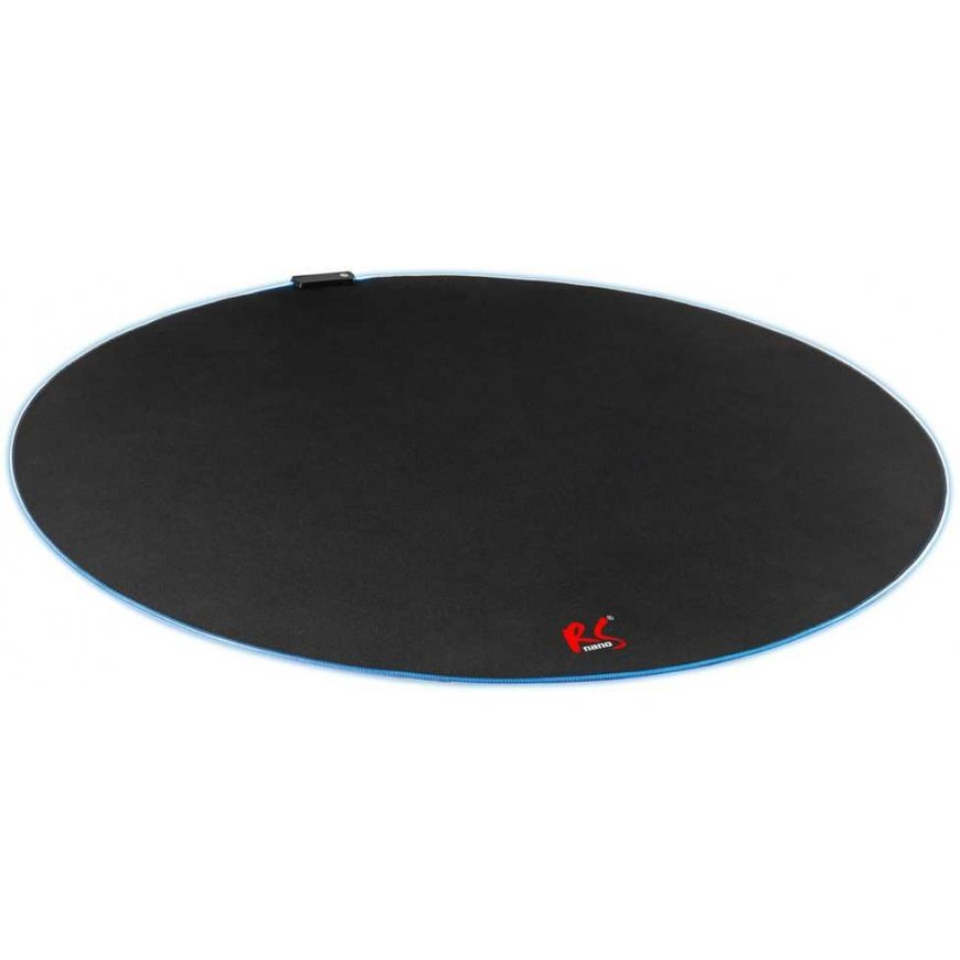 NanoRS RS171 Gaming Seat Mat with RGB Backlight, Under Chair Floor Mat, Diameter 100cm, Black – 3