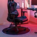 NanoRS RS171 Gaming Seat Mat with RGB Backlight, Under Chair Floor Mat, Diameter 100cm, Black NanoRS RS171 Gaming Seat Mat with RGB Backlight, Under Chair Floor Mat, Diameter 100cm, Black
