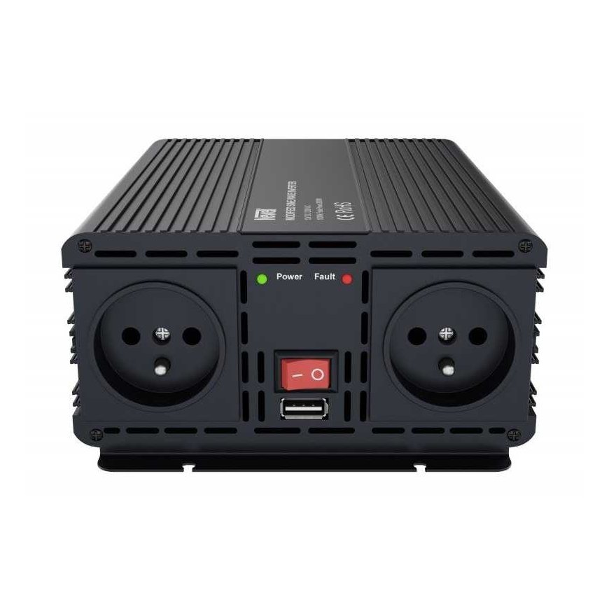 Newell voltage converter with modified sine wave - 12 V / 230 V, 1000 W. – 2