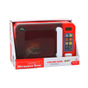 Lean Toys Microwave Oven Toy Microwave Raudona Accessories