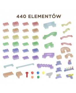 MASTERKIDZ STEM board accessories, 440 pcs.