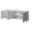 Cama MARMO KOM200 BI laatikollinen lipasto Cama MARMO KOM200 BI laatikollinen lipasto