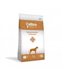 CALIBRA Veterinary Diets Dog Kuņģa-zarnu traktam un aizkuņģa dziedzerim - sausā suņu barība - 12kg