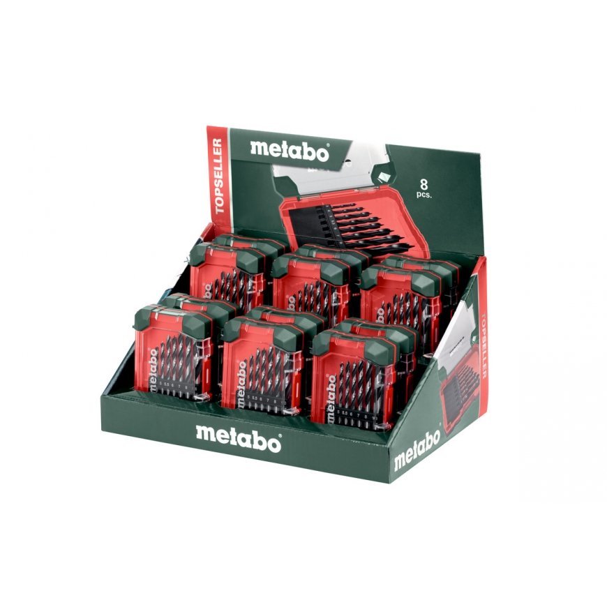 Metabo 626705000 puuritera Puuriotsikute komplekt 8 tk – 3