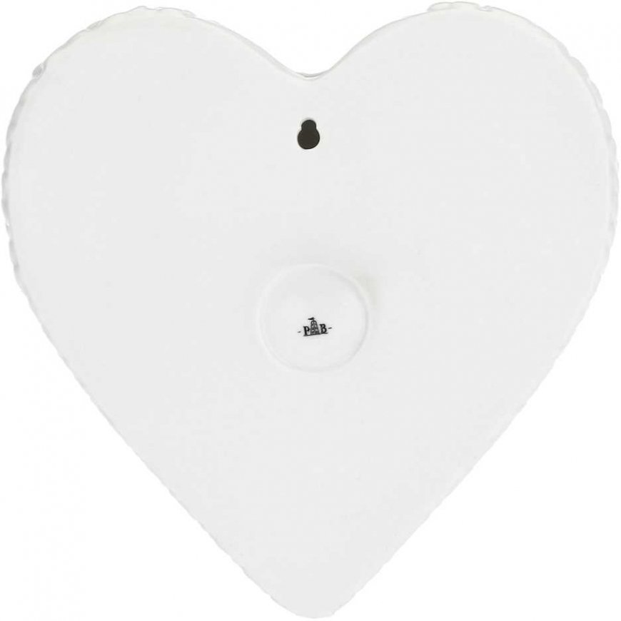 La Porcellana Bianca Humidifier Leopoldina serce/kwiat - White, 18 cm – 2