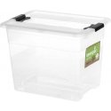 Keeeper Cornelia storage box clear 24 L box 1/2 Keeeper Cornelia storage box clear 24 L box 1/2