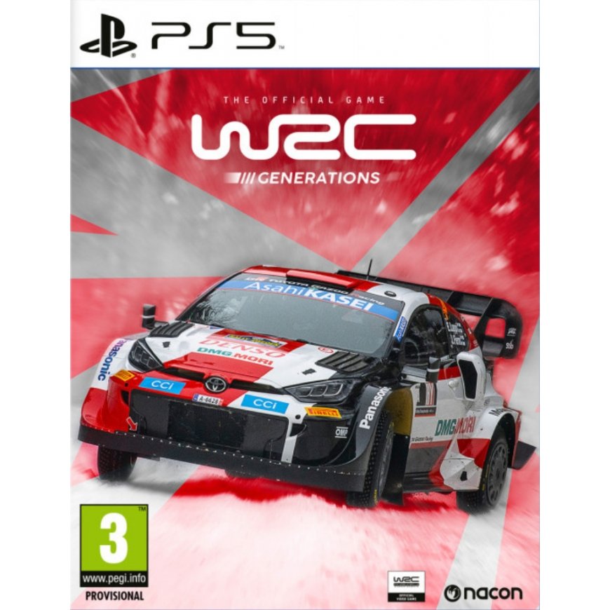 NACON WRC Generations game, PS5