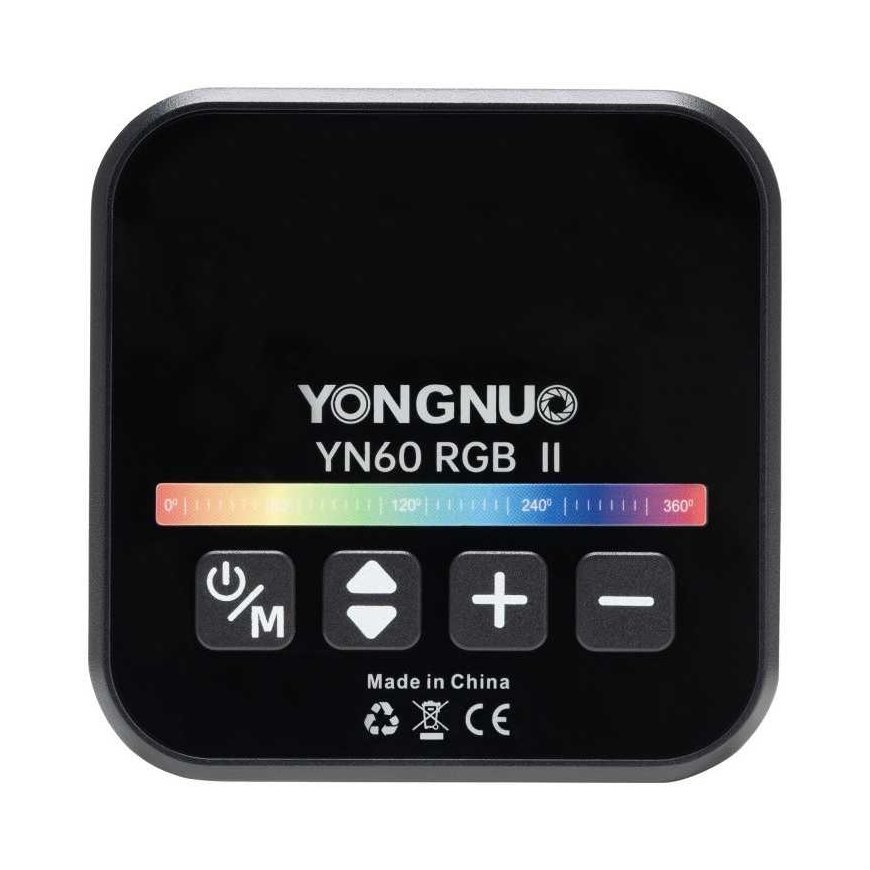 Yongnuo YN60 RGB II LED lamp - WB (2500 K - 9900 K) black – 2