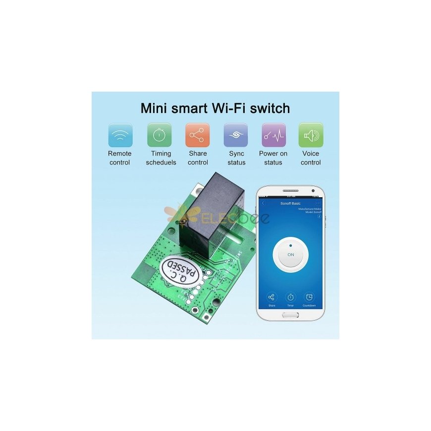 Sonoff RE5V1C 5 V Wi-Fi Inching