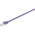 Fuj:tech CAT6A S/FTP network cable, 3 m, purple