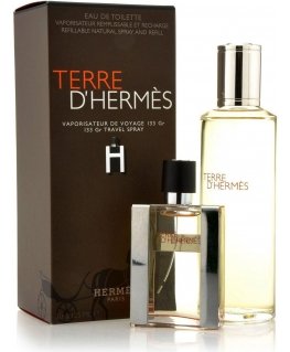 Hermes Terre d´Hermes EDT set for men (EDT 30ml + 125ml EDT refill)