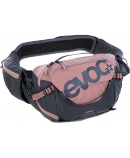 Evoc HIP PACK PRO 3 belt bag with 1.5 l water bladder, pink/grey