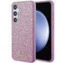 Guess GGUHCS24MHGGSHU S24+ S926 fioletowy|purple hardcase Glitte Guess GGUHCS24MHGGSHU S24+ S926 fioletowy|purple hardcase Glitte