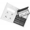 Nanolash DIY Extensions Starter Kit komplektas sztuczne rzęsy 10.12.14mm Flirty 36szt. + bonder do rzęs 5ml + sealer do rzęs 5ml