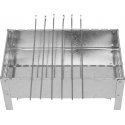 Mustang Charcoal grill with 6 skewers Mustang Charcoal grill with 6 skewers