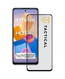 Tactical Glass Shield 5D for Infinix Hot 40i Black
