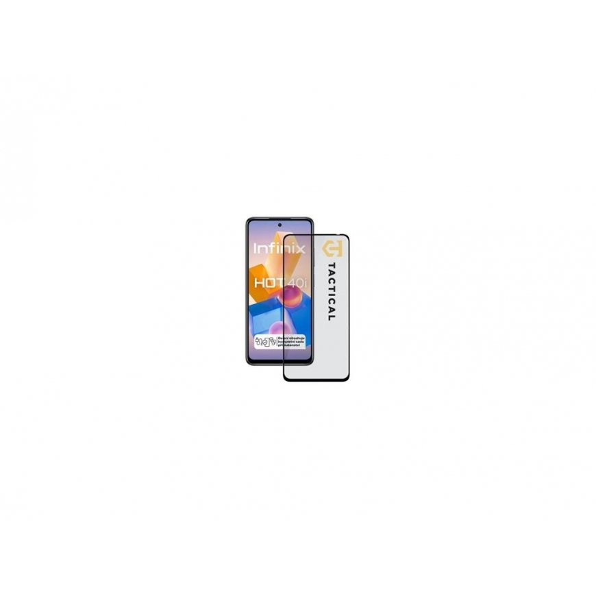 Tactical Glass Shield 5D for Infinix Hot 40i Black – 2