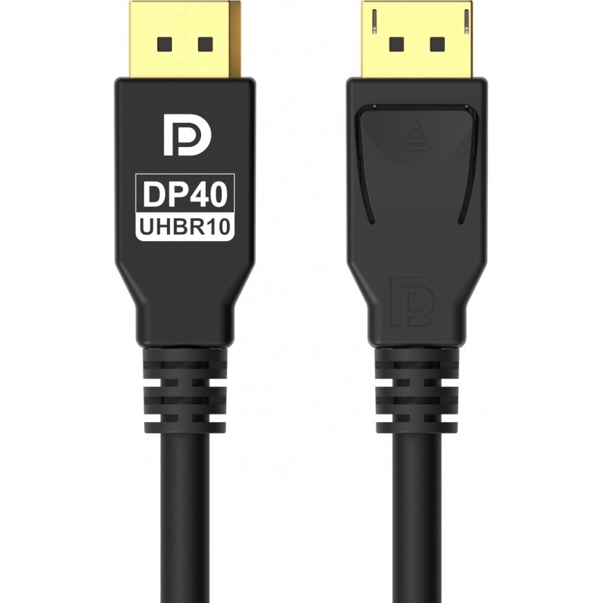 Fuj:tech DisplayPort 2.1 UHBR10 -kaapeli, 1 m