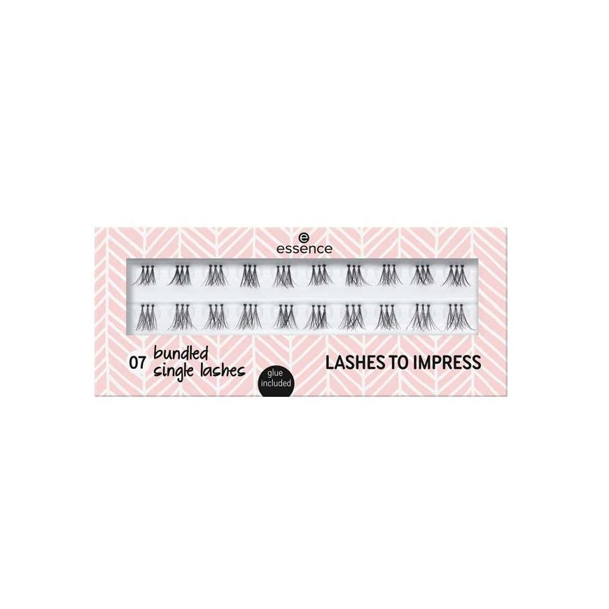 Essence Lashes To Impress 07 Bundled Single Lashes 1ml