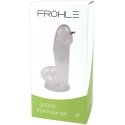 The Orion Testicle condom is transparent The Orion Testicle condom is transparent