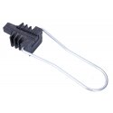 Extralink OPTIC CABLE MOUNTING AC-12 vaijerikiinnike musta Extralink OPTIC CABLE MOUNTING AC-12 vaijerikiinnike musta