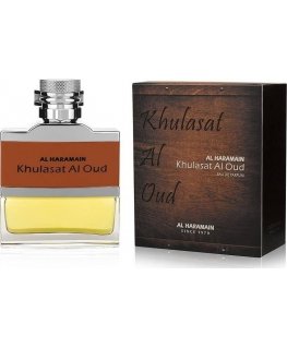 Al Haramain Khulasat Al Oud Eau de Parfum for men 100 ml