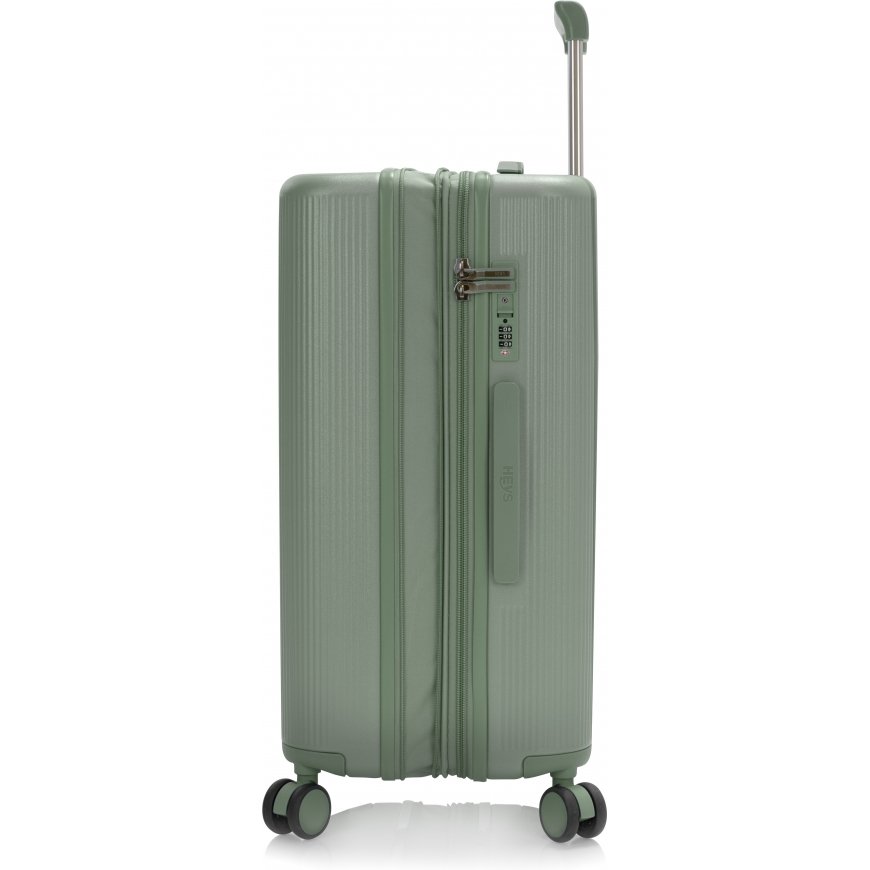 Heys Earth Tones 66 cm suitcase, moss green – 5