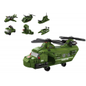 Lean Toys Military Helicopter Block Set Military Žalias 1000 pcs Lean Toys Military Helicopter Block Set Military Žalias 1000 pcs