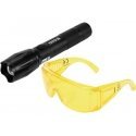 Yato YT-08587 kabatas baterija Melns Rokas lukturis UV LED Yato YT-08587 kabatas baterija Melns Rokas lukturis UV LED