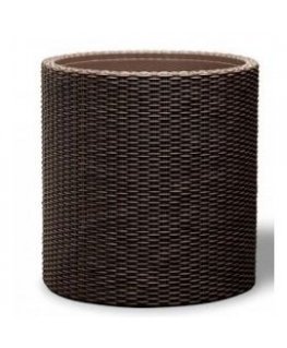 Flowerpot Small Cylinder Planter brown