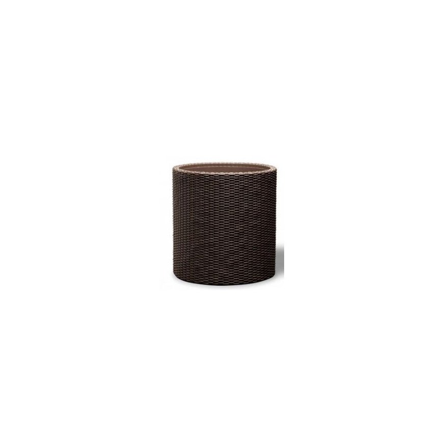Flowerpot Small Cylinder Planter brown