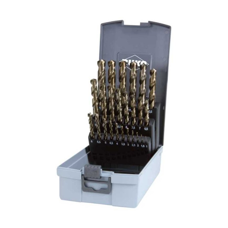 RUKO Drilled 25-piece metal drill set