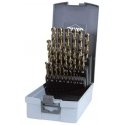 Drilled 25-piece metal drill set RUKO HSS-G Co5 Drilled 25-piece metal drill set RUKO HSS-G Co5