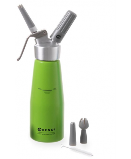 Kurt Scheller Green 0.5 l whipped cream siphon - Hendi 975879 Kurt Scheller Green 0.5 l whipped cream siphon - Hendi 975879