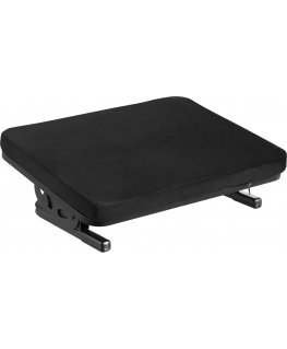 ErgoWork Footrest Pro -ergonominen jalkatuki, musta