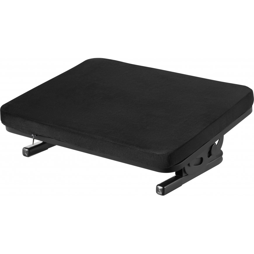ErgoWork Footrest Pro -ergonominen jalkatuki, musta – 2