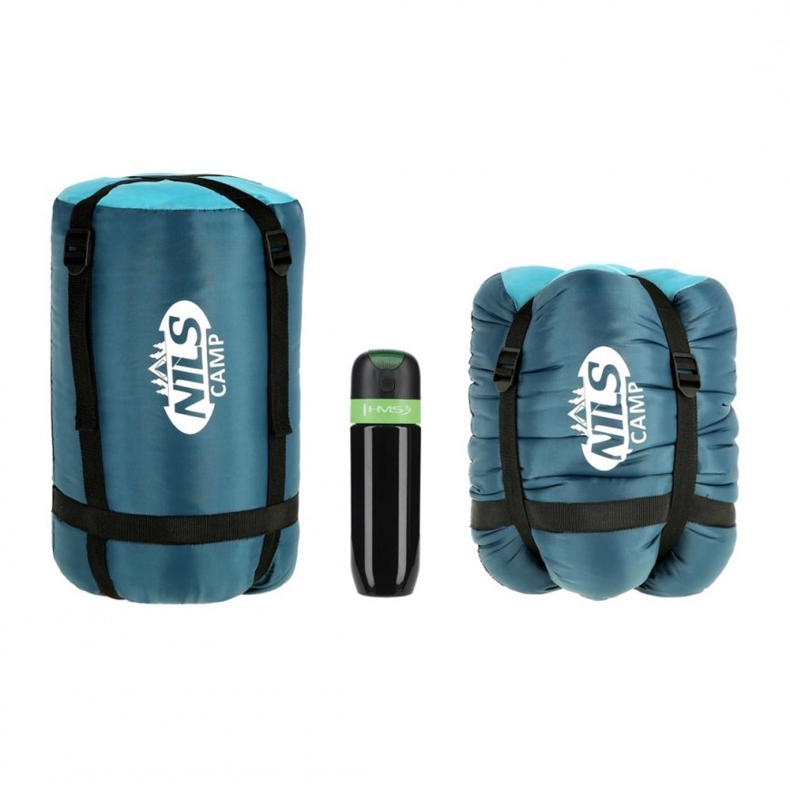 NILS Camp sleeping bag NC2012 grey-blue – 5