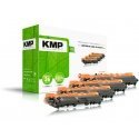 KMP MULTIPACK B-T58V värikasetti 4 kpl Yhteensopiva musta, Syaani, Magenta, Keltainen
